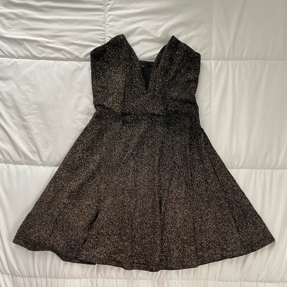 Windsor Gold Sparkly dress